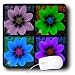 Sandy Mertens Botanical Garden - Cosmos Flower Collage - Mouse Pads
