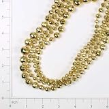 41h8G2Y5FfL. SL160  Graduated Bead Garland Christmas Accent   Gold