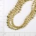 Graduated Bead Garland Christmas Accent - Gold