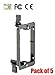iMBAPrice® Low Voltage 1 Gang Mounting Bracket for Banana Wall Plate (5 Pack)
