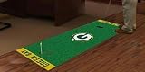Exclusive By FANMATS NFL - Green Bay Packers Golf Putting Green Mat