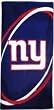 NFL Football New York Giants Towel for the Beach - Can Be Used for Bath