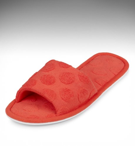 Spot Embellished Mule Slippers