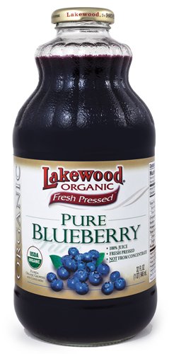Lakewood Organic PURE Blueberry Juice, 32-Ounce Bottles (Pack of 6)Bottles Lakewood Organic PURE Blueberry Juice, 32-Ounce Bottles (Pack of 6)Bottles