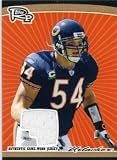 Brian Urlacher Chicago Bears 2008 Topps Rookie Progression Jersey Bronze #BU Football Card