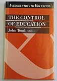 The control of education