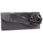 Jessica McClintock Flowers Clutch with Rose