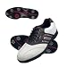 Confidence Genuine Leather White & Brown Waterproof Golf Shoes