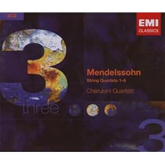 Mendelssohn : Quatuors � cordes 1 � 6