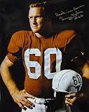 Tommy Nobis Autographed/Hand Signed Texas Longhorns 16x20 Photo w/Hook em Horns