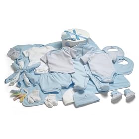 Carter's 22-Piece Essentials Gift Set - Blue, 0-6 Months