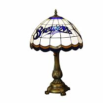 Milwaukee Brewers Tiffany Table Lamp