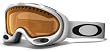 Oakley Unisex-Adult A Frame Snow Goggles (Snow Matte White, Persimmon) Oakley Unisex-Adult A Frame Snow Goggles (Snow Matte White, Persimmon)