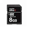 SanDisk Carte M�moire SDHC Ultra 15Mo/s Classe 4 8 Go
