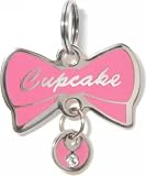Pet Charm Rose Cupcake Bow