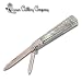 Queen Folding Knife Dan Burke Abalone Serpentine Doctors