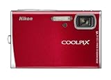 Nikon Coolpix S50 7.2MP Digital Camera with 3x Optical Vibration Reduction Zoom (Red)