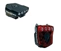 Blackburn Flea Front HL Bicycle Headlight and Flea Rear Flasher Taillight Combo Pack