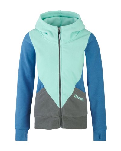 Bench Damen Fleecejacke Ramos, ocean wave, S, BLEA3002_GR126