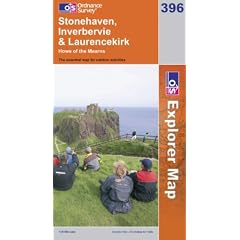 Stonehaven, Inverbervie and Laurencekirk (OS Explorer Map Series) (OS Explorer Map Series)