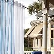 Grommet Top Voile Panel - 54 x 96 - White - Improvements