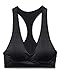 Under Armour Women's Seamless Plunge Sports Bra, Black (001)/Black, Small
