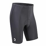Tenn Cycling Shorts - 8 Panel Padded Black MENS