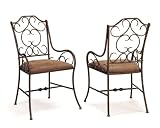 POWELL - Price for 2 pcs.La Questa Chair, 20-1/2 Seat Height - 2 pcs in 1 overpacked carton - Item 352-257