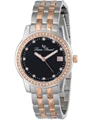 Lucien Piccard Womens LP-12545-SR-11 Taney Analog Display Quartz Two Tone Watch