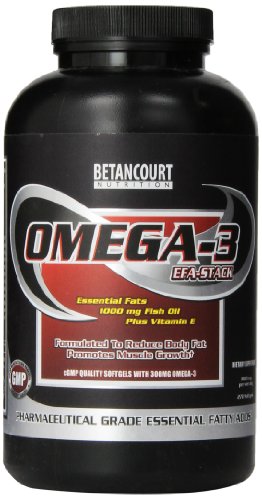 Betancourt Nutrition Omega Gels, 270 Count