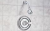 American Standard T212.730 Hampton Shower Only Trim Kit, Satin and Polished Brass