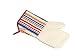 Le Creuset Textiles Double Oven Glove, Red Multi Stripe