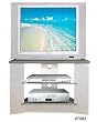 Grey/Silver TV Stand By Coaster Furniture