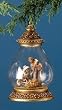 Set of 4 Fontanini 5.75" Topper Holy Family Drydome Ornaments