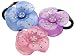 France Luxe Flower Ponytail Holder with Swarovski Crystals