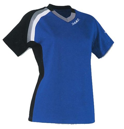 JAKO Damen Indoor-Trikot PREMIUM, Farbe: royal/schwarz