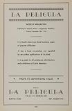 1936 Ad La Pelicula Film Weekly Magazine Argentina - Original Print Ad