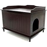 Designer Catbox Litter Box Enclosure in Espresso