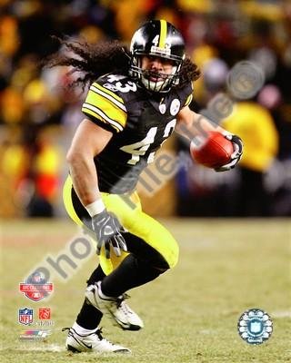 Troy Polamalu Steelers AFC Championship Game 8x10 Photo