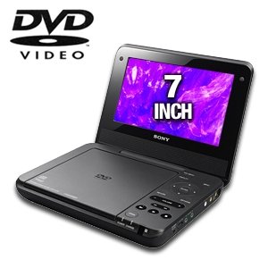 Sony DVP-FX750 7-Inch Portable DVD Player, Black