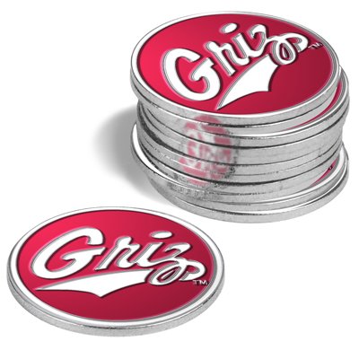 {4} Montana Grizzlies Golf Ball Markers