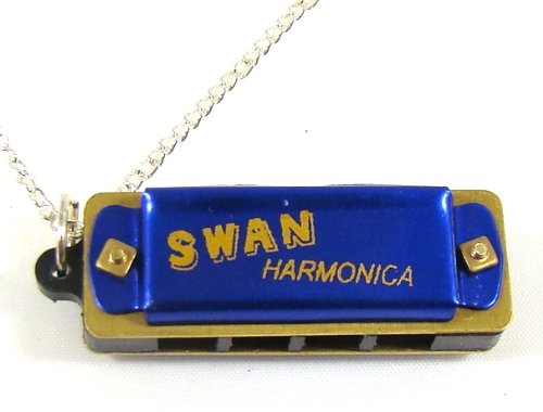 Swan Mini Harmonica Necklace