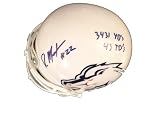 Doug Martin Autographed/Hand Signed Boise State Broncos Mini Helmet Career Stats Ncaa