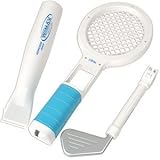 3-in-1 Sports Kit for Nintendo Wii - Tennis, Golf & Baseball w/Blue Handle