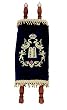 Wooden Torah Scroll with Traditional Cover