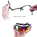 RIVBOS 806 POLARIZED Sports Sunglasses with 5 Set Interchangeable Lenses for Cycling