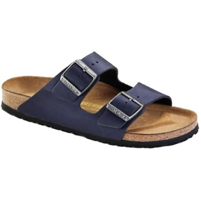 Birkenstock - Navy Arizona Sandal - EU Size 46: Amazon: Shoes ...