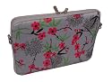 DIGITTRADE LS104-15 Sakura Designer Notebook Sleeve Housse Pour Ordinateur Portable 15,4" jusqu'&agrave; 15,6" (39,1 - 39,6 cm) Large N&eacute;opr&egrave;ne Pochette Sacoche