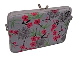 DIGITTRADE LS104-15 Sakura Designer Notebook Sleeve 15.4 inch Laptop Cover neoprene soft carry case up to 15.6 inch Anti Shock System