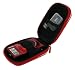 rooCASE (Med EVA Red) Hard Shell Carrying Case with Memory Foam for Casio Exilim EX-ZR100 Digital Camera